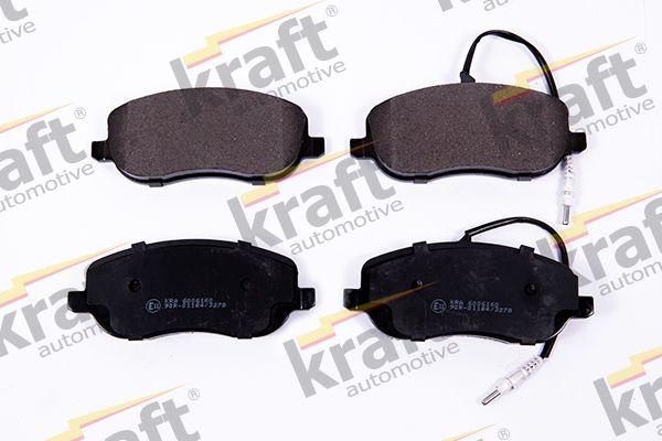 Brake Pad Set, disc brake KRAFT Automotive 6006160