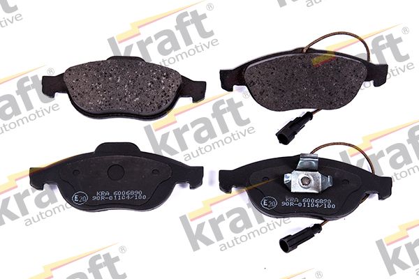 Brake Pad Set, disc brake KRAFT Automotive 6006890