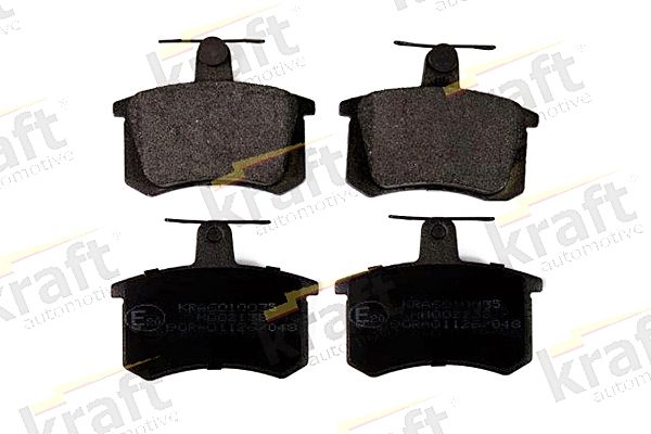 Brake Pad Set, disc brake KRAFT Automotive 6010035