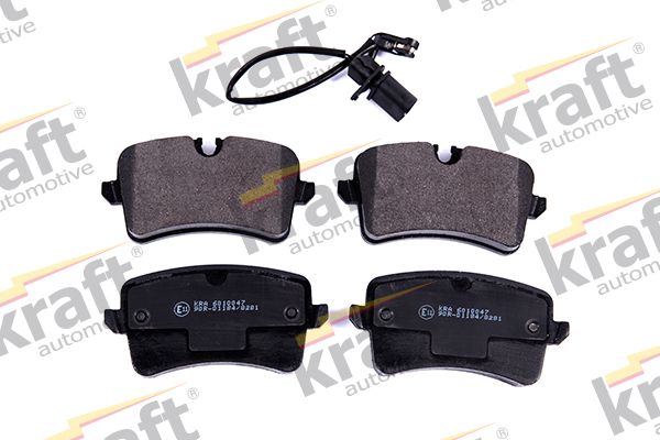 Brake Pad Set, disc brake KRAFT Automotive 6010047