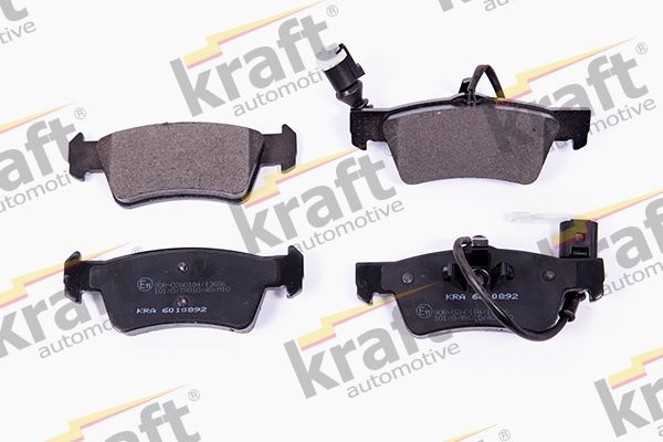 Brake Pad Set, disc brake KRAFT Automotive 6010892