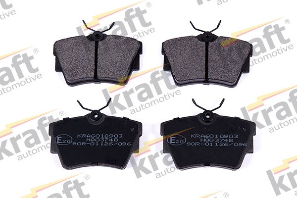 Brake Pad Set, disc brake KRAFT Automotive 6010903