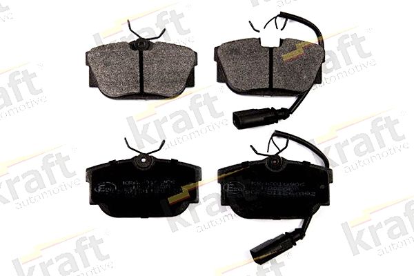 Brake Pad Set, disc brake KRAFT Automotive 6010906