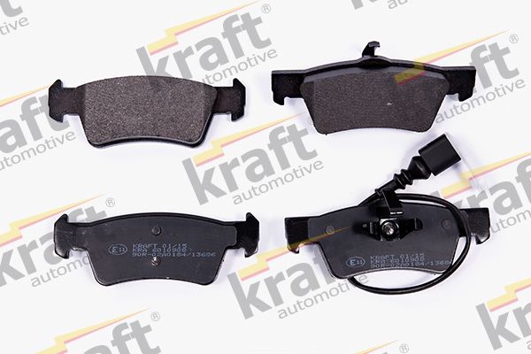 Brake Pad Set, disc brake KRAFT Automotive 6010908