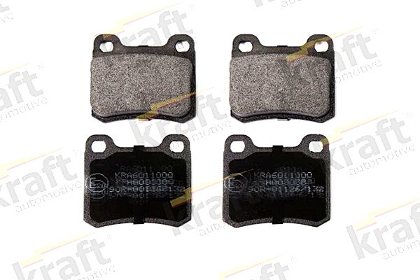 Brake Pad Set, disc brake KRAFT Automotive 6011000