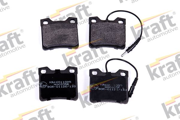 Brake Pad Set, disc brake KRAFT Automotive 6011095