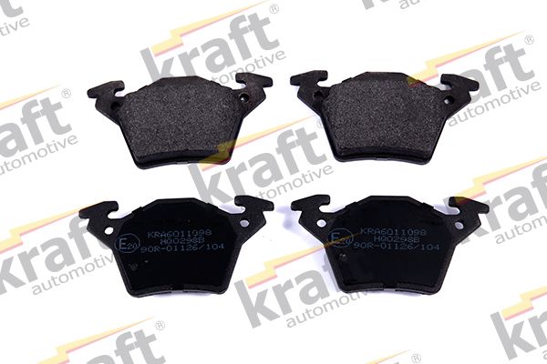 Brake Pad Set, disc brake KRAFT Automotive 6011098