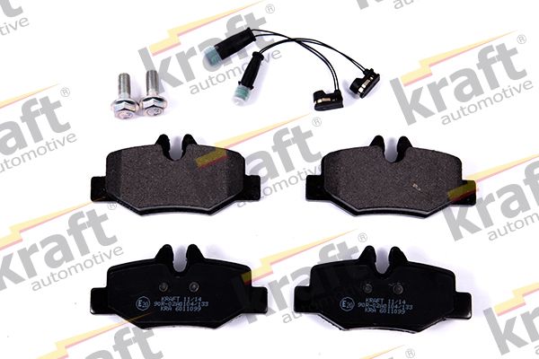 Brake Pad Set, disc brake KRAFT Automotive 6011099