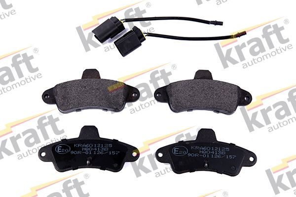 Brake Pad Set, disc brake KRAFT Automotive 6012125