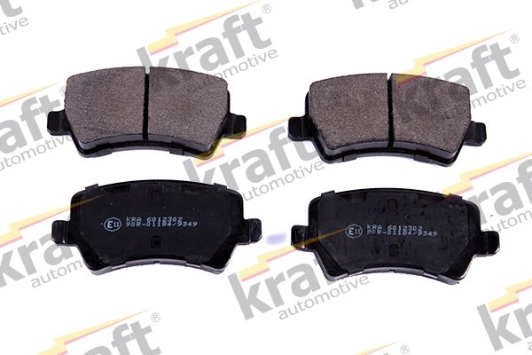 Brake Pad Set, disc brake KRAFT Automotive 6012302