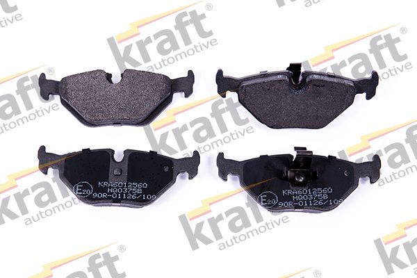 Brake Pad Set, disc brake KRAFT Automotive 6012560