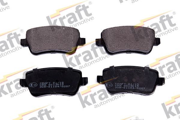 Brake Pad Set, disc brake KRAFT Automotive 6013015