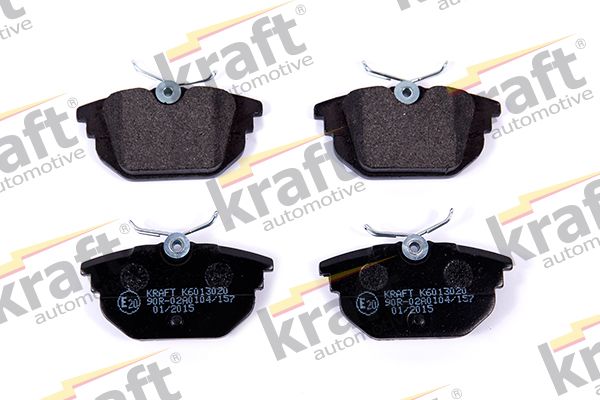 Brake Pad Set, disc brake KRAFT Automotive 6013020