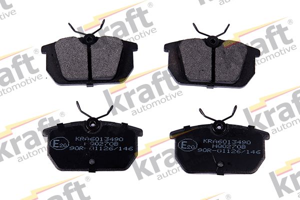 Brake Pad Set, disc brake KRAFT Automotive 6013490