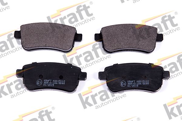 Brake Pad Set, disc brake KRAFT Automotive 6015112