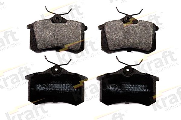 Brake Pad Set, disc brake KRAFT Automotive 6015500