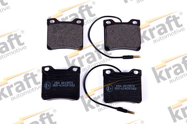 Brake Pad Set, disc brake KRAFT Automotive 6015570