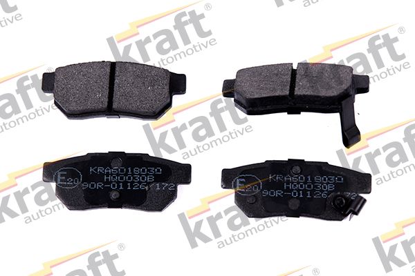 Brake Pad Set, disc brake KRAFT Automotive 6018030