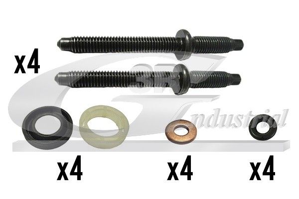 Seal Kit, injector nozzle 3RG 81265