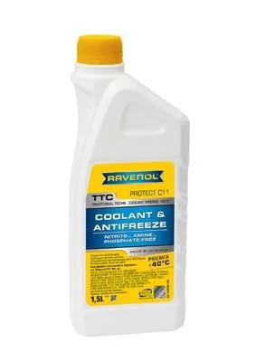 Antifreeze TTC Premix -40°C Protect C11 RAVENOL 1410105-150-01-999