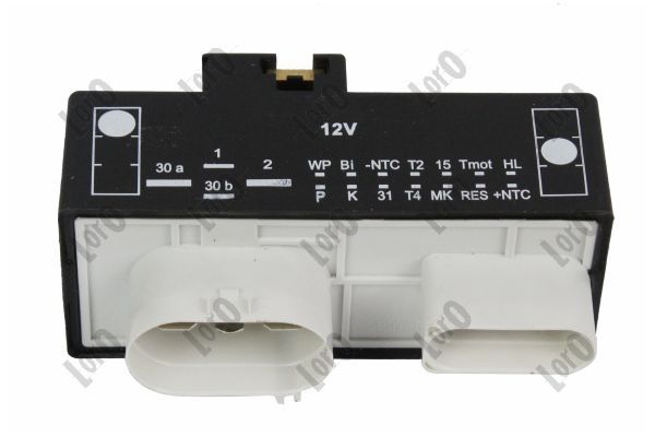 Control Unit, electric fan (engine cooling) ABAKUS 133-003-012
