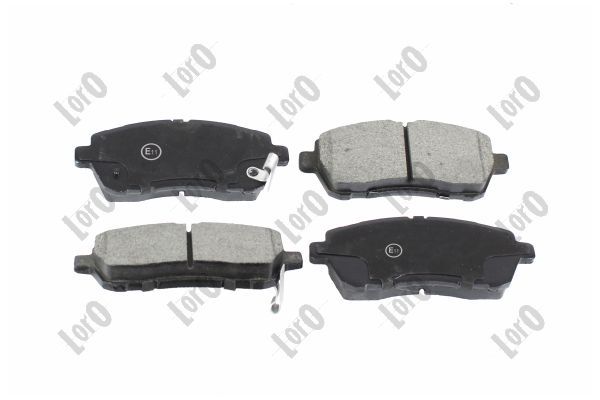 Brake Pad Set, disc brake ABAKUS 231-01-046