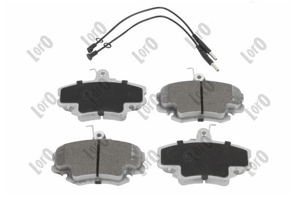 Brake Pad Set, disc brake ABAKUS 231-01-054