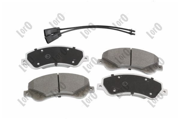 Brake Pad Set, disc brake ABAKUS 231-01-070