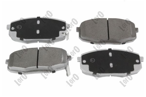 Brake Pad Set, disc brake ABAKUS 231-01-088