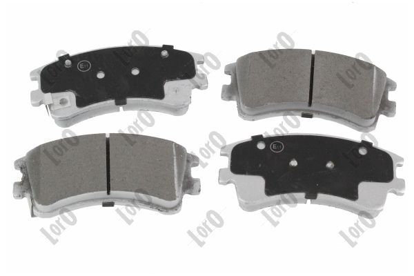 Brake Pad Set, disc brake ABAKUS 231-01-089