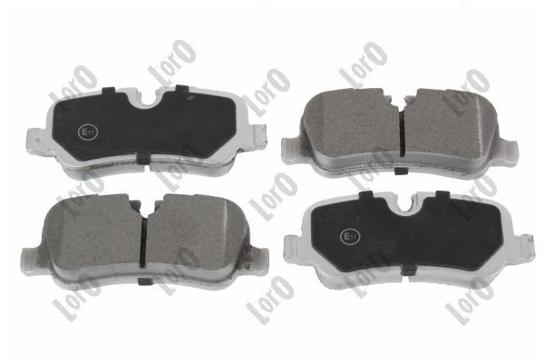 Brake Pad Set, disc brake ABAKUS 231-01-100