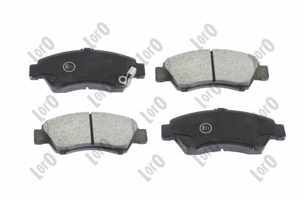 Brake Pad Set, disc brake ABAKUS 231-01-108