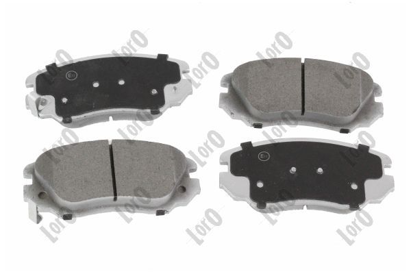 Brake Pad Set, disc brake ABAKUS 231-01-121