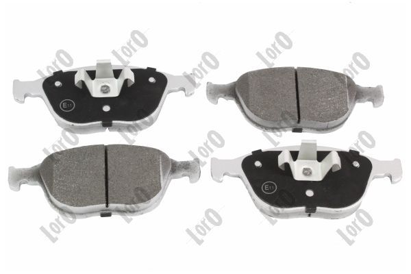 Brake Pad Set, disc brake ABAKUS 231-01-122