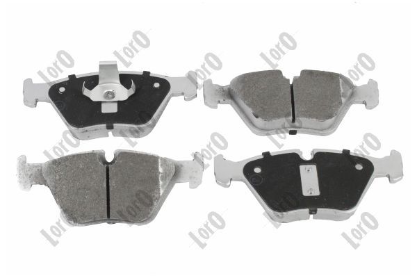 Brake Pad Set, disc brake ABAKUS 231-01-125