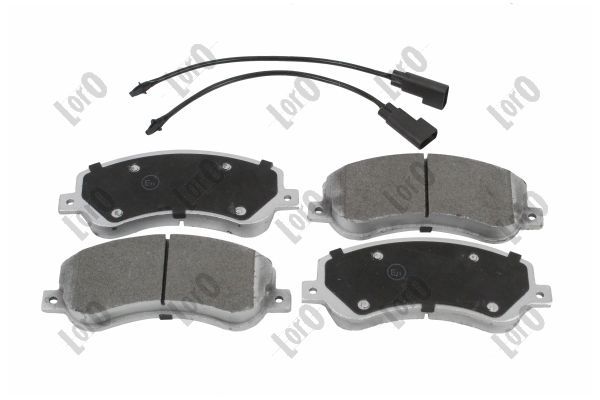 Brake Pad Set, disc brake ABAKUS 231-01-141