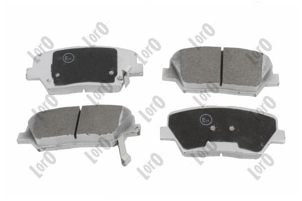 Brake Pad Set, disc brake ABAKUS 231-01-223