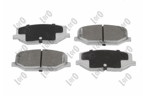 Brake Pad Set, disc brake ABAKUS 231-01-249