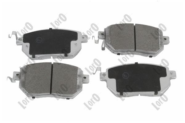 Brake Pad Set, disc brake ABAKUS 231-01-266