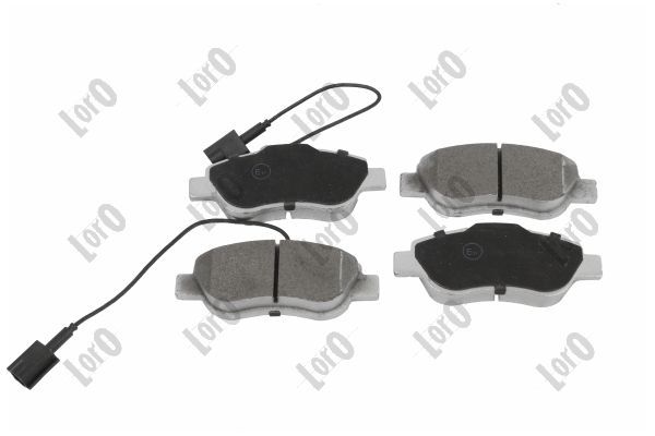 Brake Pad Set, disc brake ABAKUS 231-01-277