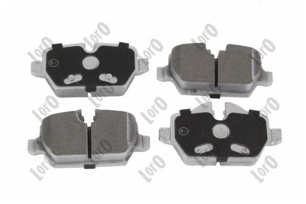 Brake Pad Set, disc brake ABAKUS 231-02-051