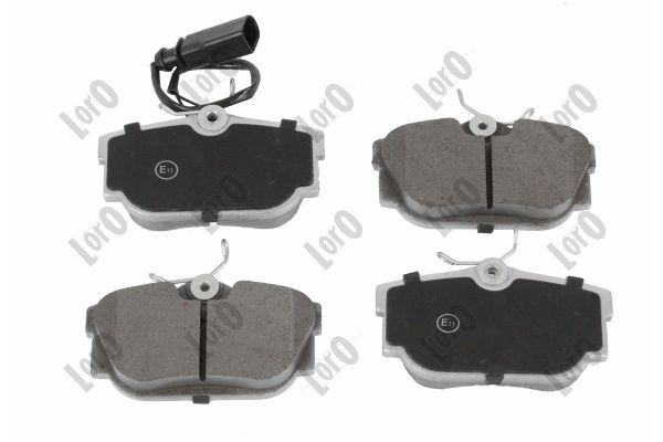 Brake Pad Set, disc brake ABAKUS 231-02-055