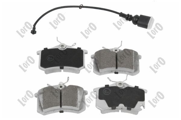 Brake Pad Set, disc brake ABAKUS 231-02-107