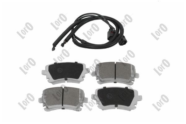 Brake Pad Set, disc brake ABAKUS 231-02-109