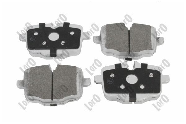 Brake Pad Set, disc brake ABAKUS 231-02-115