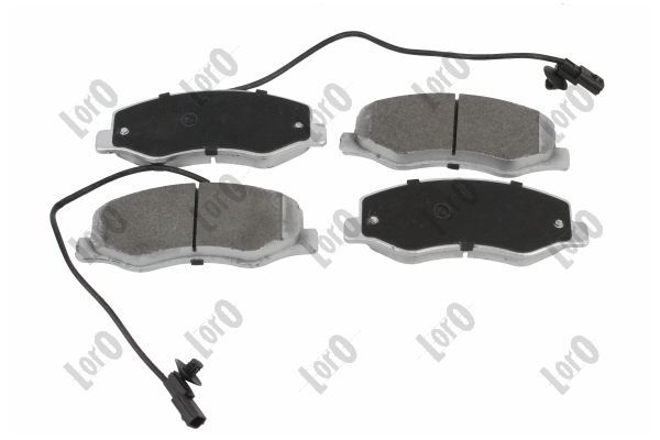 Brake Pad Set, disc brake ABAKUS 231-02-116