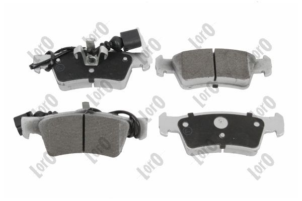 Brake Pad Set, disc brake ABAKUS 231-02-138