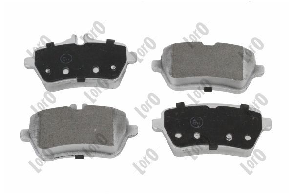 Brake Pad Set, disc brake ABAKUS 231-02-152