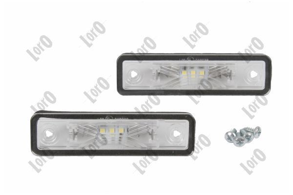 Ліхтар номерного знака ABAKUS 037-20-900LED