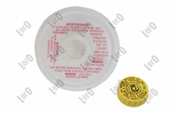 Fluid Reservoir, brake fluid ABAKUS 053-026-029